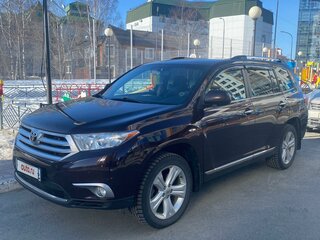 2011 Toyota Highlander II (XU40) Рестайлинг, фиолетовый, 2350000 рублей, вид 1