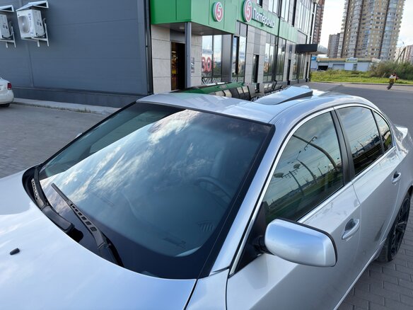 2008 BMW 5 серии 528i V (E60/E61) Рестайлинг, серый - вид 10