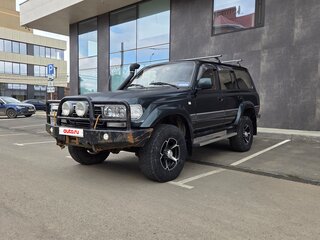 1996 Toyota Land Cruiser 80 Series Рестайлинг, зелёный, 1700000 рублей, вид 1