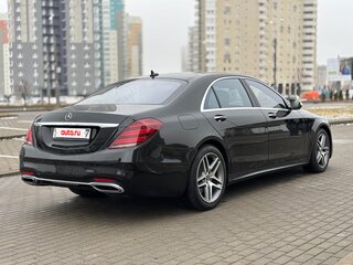 2018 Mercedes-Benz S-Класс 350 d Long VI (W222, C217) Рестайлинг, чёрный, 5100000 рублей, вид 3