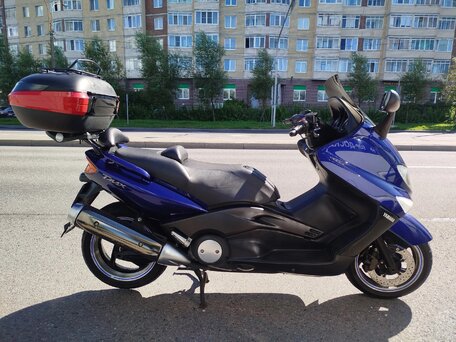 2006 Yamaha TMAX, синий, 400000 рублей, вид 1