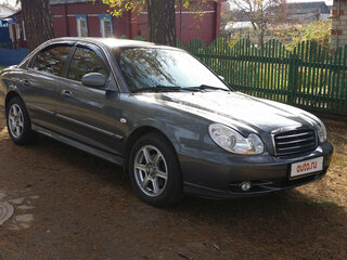 2006 Hyundai Sonata ТагАЗ IV (EF) Рестайлинг, серый, 450000 рублей, вид 2