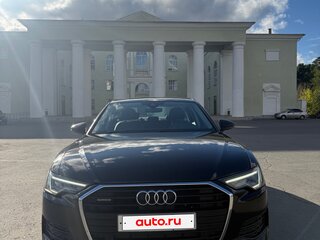 2021 Audi A6 45 TFSI V (C8), чёрный, 2900000 рублей, вид 3