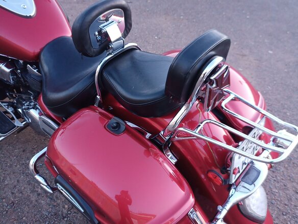 2008 Yamaha XV 1700 Road Star, красный, 800000 рублей - вид 7