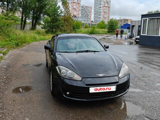 2007 Hyundai Coupe II (GK) Рестайлинг, чёрный, 500000 рублей, вид 2