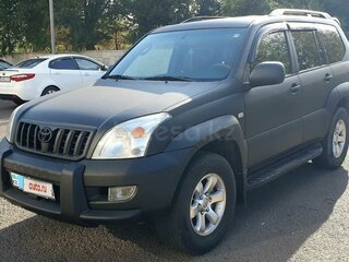 2006 Toyota Land Cruiser Prado 5-speed 120 Series, чёрный, 2065000 рублей, вид 1