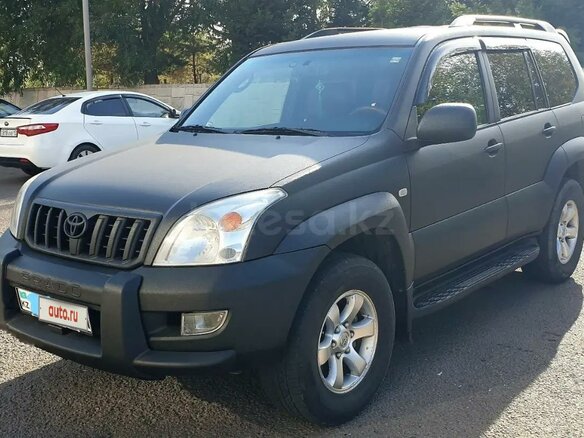2006 Toyota Land Cruiser Prado 5-speed 120 Series, чёрный, 2065000 рублей