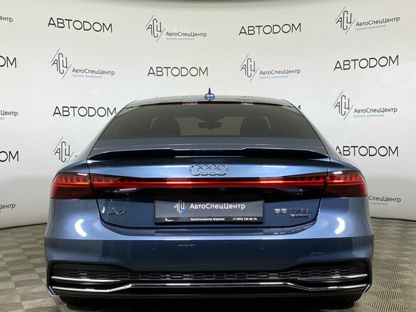 2018 Audi A7 55 TFSI II (4K), синий, 3949900 рублей - вид 6
