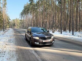 2016 Skoda Octavia III (A7), коричневый, 1200000 рублей, вид 1