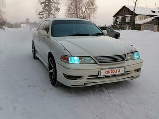 1996 Toyota Mark II VIII (X100), белый, 600000 рублей, вид 5