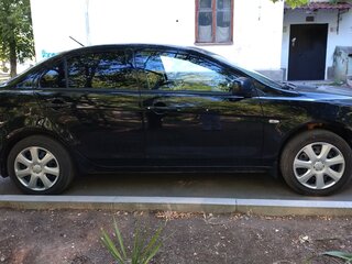 2007 Mitsubishi Lancer X, чёрный, 700000 рублей, вид 2