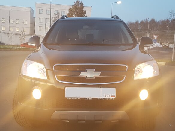 2008 Chevrolet Captiva I, чёрный, 1030000 рублей - вид 2
