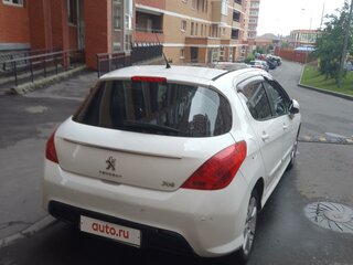 2011 Peugeot 308 I Рестайлинг, белый, 750000 рублей, вид 2