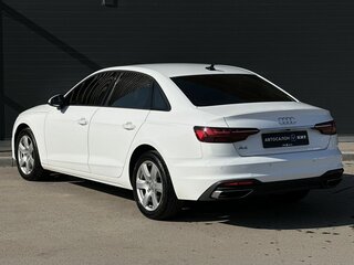 2020 Audi A4 35 TFSI Long V (B9) Рестайлинг, белый, 2799000 рублей, вид 4