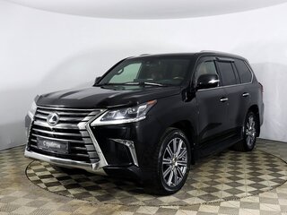 2017 Lexus LX 570 III Рестайлинг 2, чёрный, 8100000 рублей, вид 1