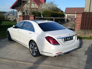 2019 Mercedes-Benz S-Класс 450 Long VI (W222, C217) Рестайлинг, белый, 3950000 рублей, вид 5