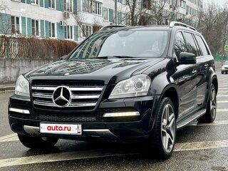 2011 Mercedes-Benz GL-Класс 500 I (X164) Рестайлинг, чёрный, 1790000 рублей, вид 3