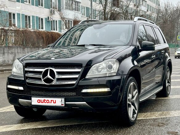 2011 Mercedes-Benz GL-Класс 500 I (X164) Рестайлинг, чёрный, 1650000 рублей - вид 2