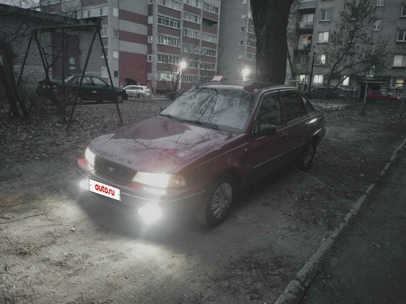 2007 Daewoo Nexia I, пурпурный, 100000 рублей