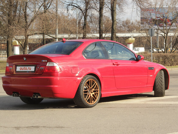 2003 BMW M3 III (E46), красный - вид 4