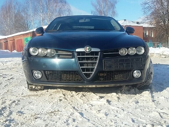 2009 Alfa Romeo 159, синий - вид 3