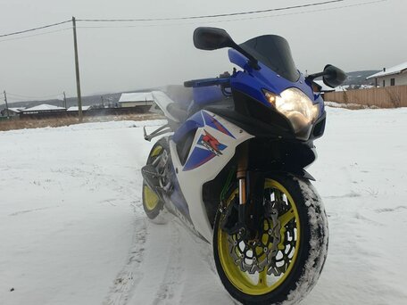 2007 Suzuki GSX-R 600, синий, 480000 рублей, вид 4