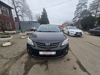 2012 Toyota Corolla X (E140, E150) Рестайлинг, чёрный, 1400000 рублей, вид 1