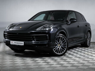 2019 Porsche Cayenne III, чёрный, 5500000 рублей, вид 1