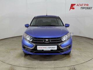 2021 Lada (ВАЗ) Granta I Рестайлинг, голубой, 750000 рублей, вид 2