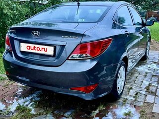 2015 Hyundai Solaris I Рестайлинг, серый, 1050000 рублей, вид 3