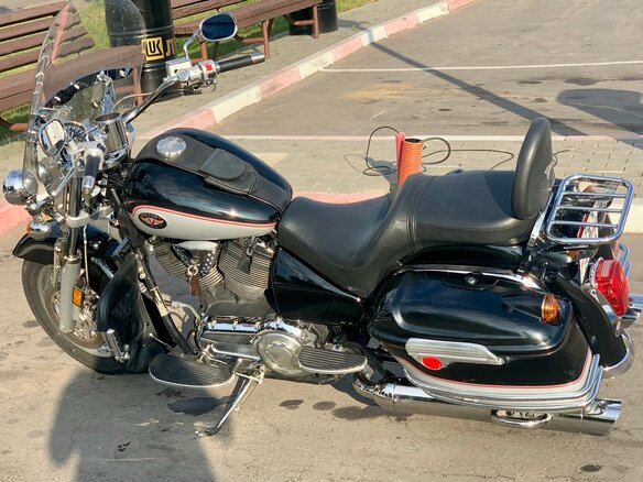 2002 Victory V92C, чёрный, 655000 рублей - вид 3