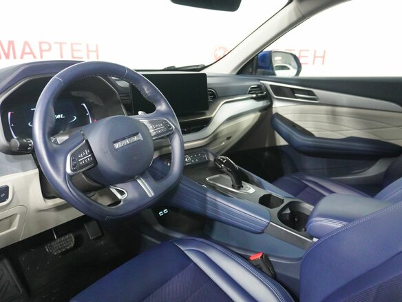 2022 Haval F7x I Рестайлинг, синий - вид 9
