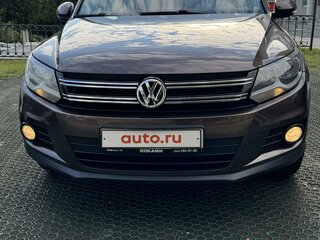 2014 Volkswagen Tiguan I Рестайлинг, коричневый, 1270000 рублей, вид 1
