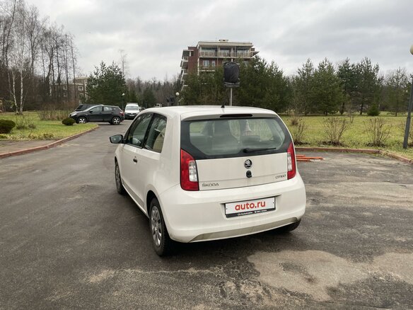 2018 Skoda Citigo I Рестайлинг, белый - вид 14