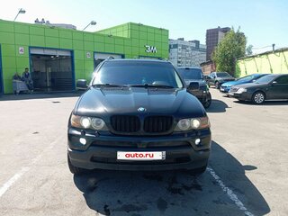 2005 BMW X5 4.4i I (E53) Рестайлинг, чёрный, 1480000 рублей, вид 1