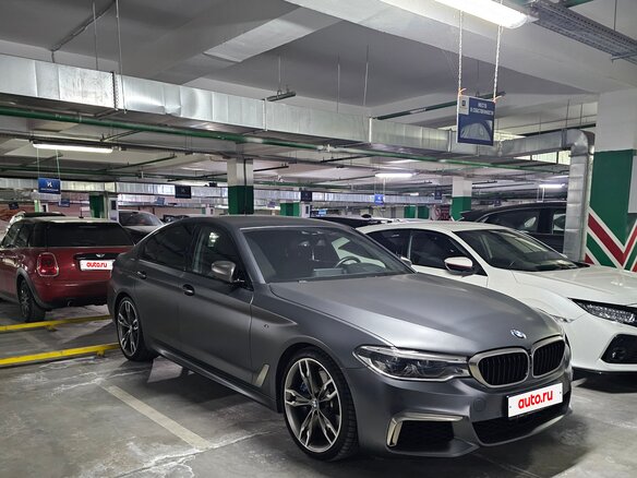 2019 BMW 5 серии M550i xDrive VII (G30/G31/G38), чёрный, 5990000 рублей - вид 22