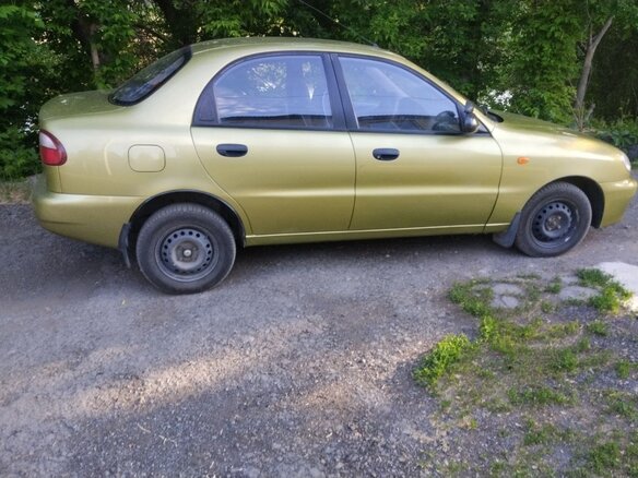 2007 Daewoo Lanos, золотистый, 470000 рублей - вид 3