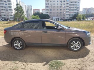 2018 Lada (ВАЗ) Vesta I, серый, 900000 рублей, вид 3