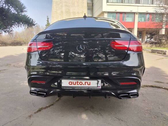2019 Mercedes-Benz GLE Coupe 350 d I (C292), чёрный - вид 4