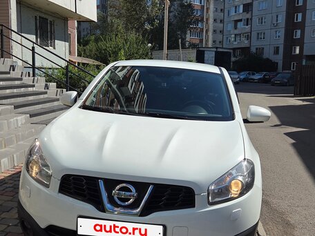 2011 Nissan Qashqai I Рестайлинг, белый, 1190000 рублей, вид 1