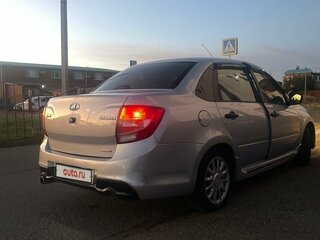 2016 Lada (ВАЗ) Granta I, серебристый, 580000 рублей, вид 5