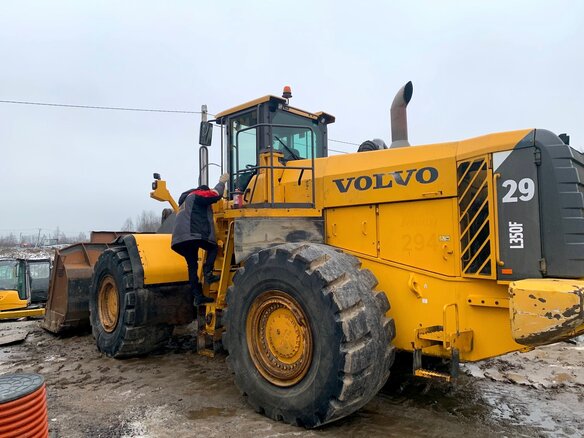 2008 Volvo L350, жёлтый - вид 6