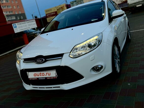 2012 Ford Focus III, белый, 1150000 рублей - вид 1