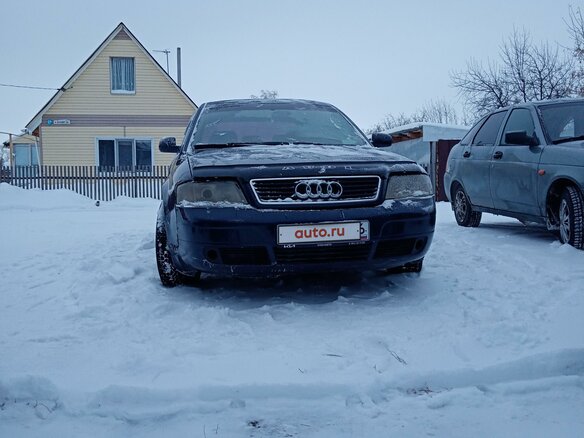 1998 Audi A6 II (C5), синий, 350000 рублей