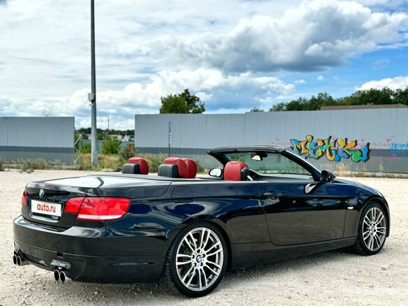 2007 BMW 3 серии 335i V (E90/E91/E92/E93), чёрный, 1650000 рублей - вид 2