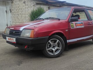 1991 Lada (ВАЗ) 2108, красный, 160000 рублей, вид 2
