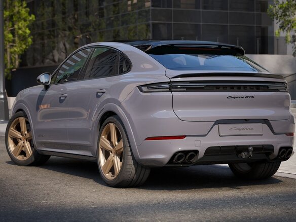 2026 Porsche Cayenne GTS Coupé III Рестайлинг, серый, 29500000 рублей - вид 1