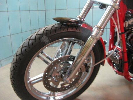 2006 Harley-Davidson Dyna Low Rider, красный, 844283 рублей, вид 4