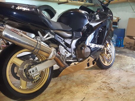 2001 Kawasaki ZX-12 Ninja, чёрный, 650000 рублей, вид 2