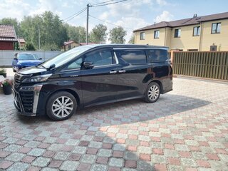 2018 Toyota Vellfire II Рестайлинг, чёрный, 4650000 рублей, вид 3